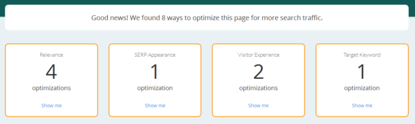 on page optimizations x