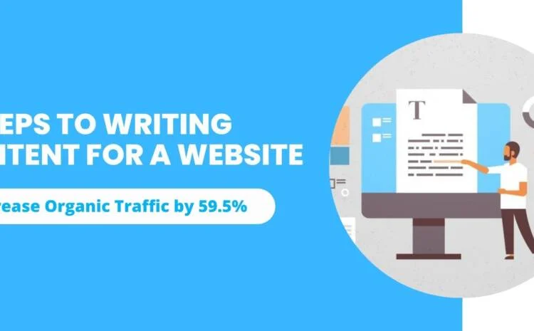 Steps to Writing Content for a Website